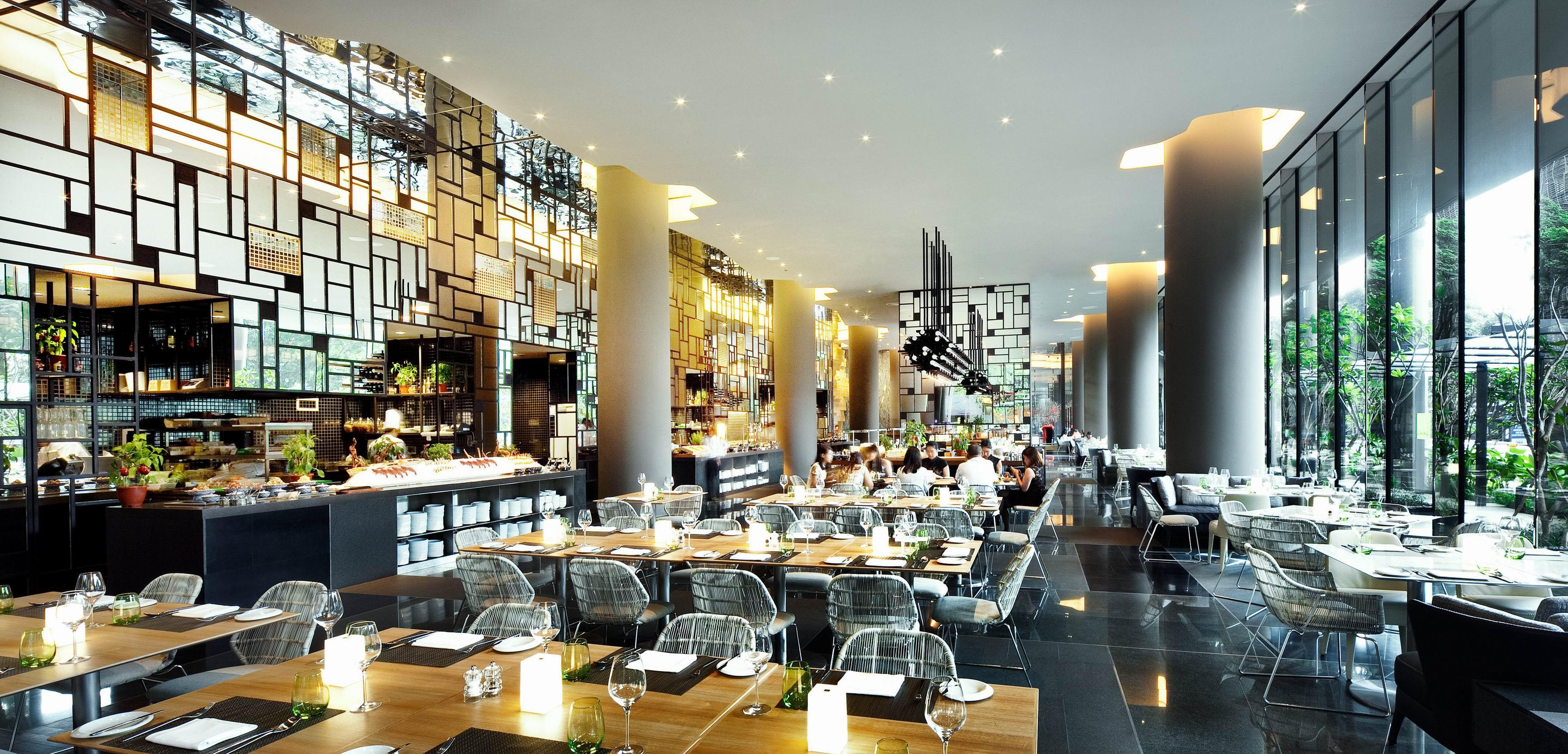 Parkroyal Collection Pickering, Szingapúr Kültér fotó The restaurant