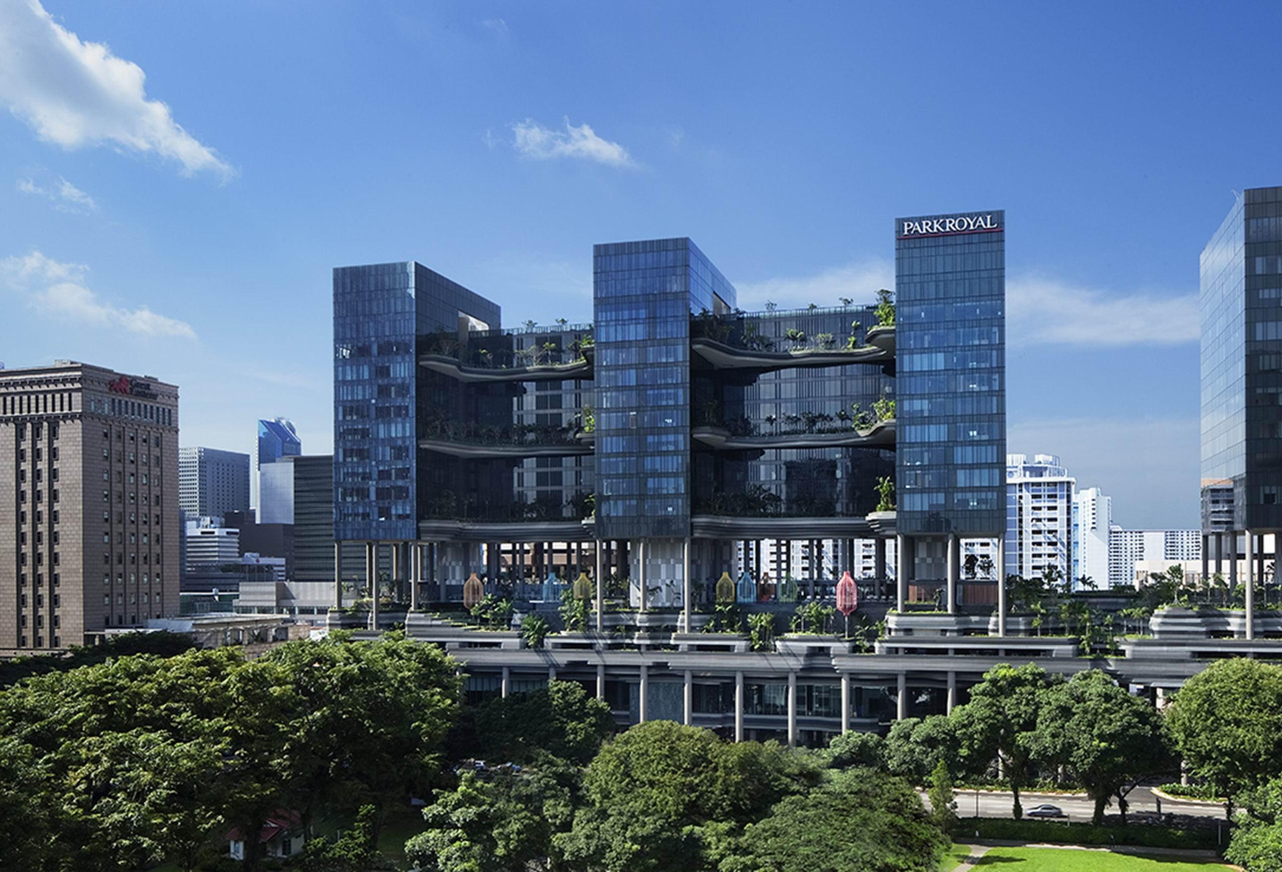 Parkroyal Collection Pickering, Szingapúr Kültér fotó South Beach Residences