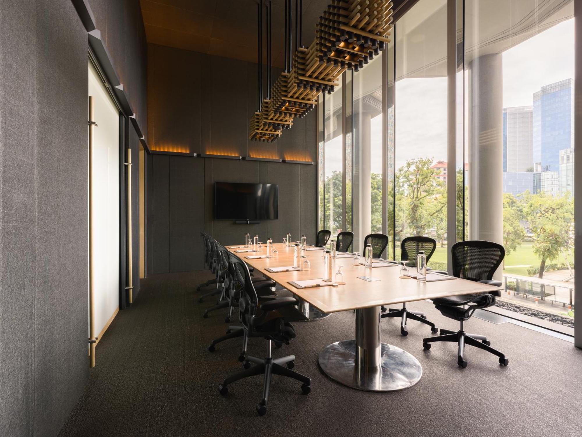 Parkroyal Collection Pickering, Szingapúr Kültér fotó Meeting room at the Westin
